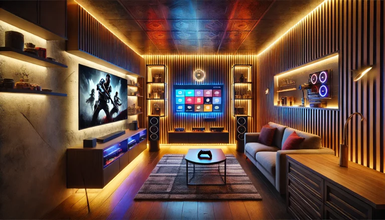 A New Era Of Man Cave Ambiance With Cutting-Edge LED Light Ideas