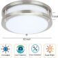 Adjustable Brightness Flush Mount LED Light 4