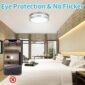 Adjustable Brightness Flush Mount LED Light 5