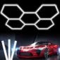 Adjustable Honeycomb LED Light Hexagon Pattern Lighting 1
