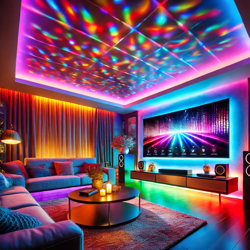 Color-Changing LED Lights Atmosphere - 05