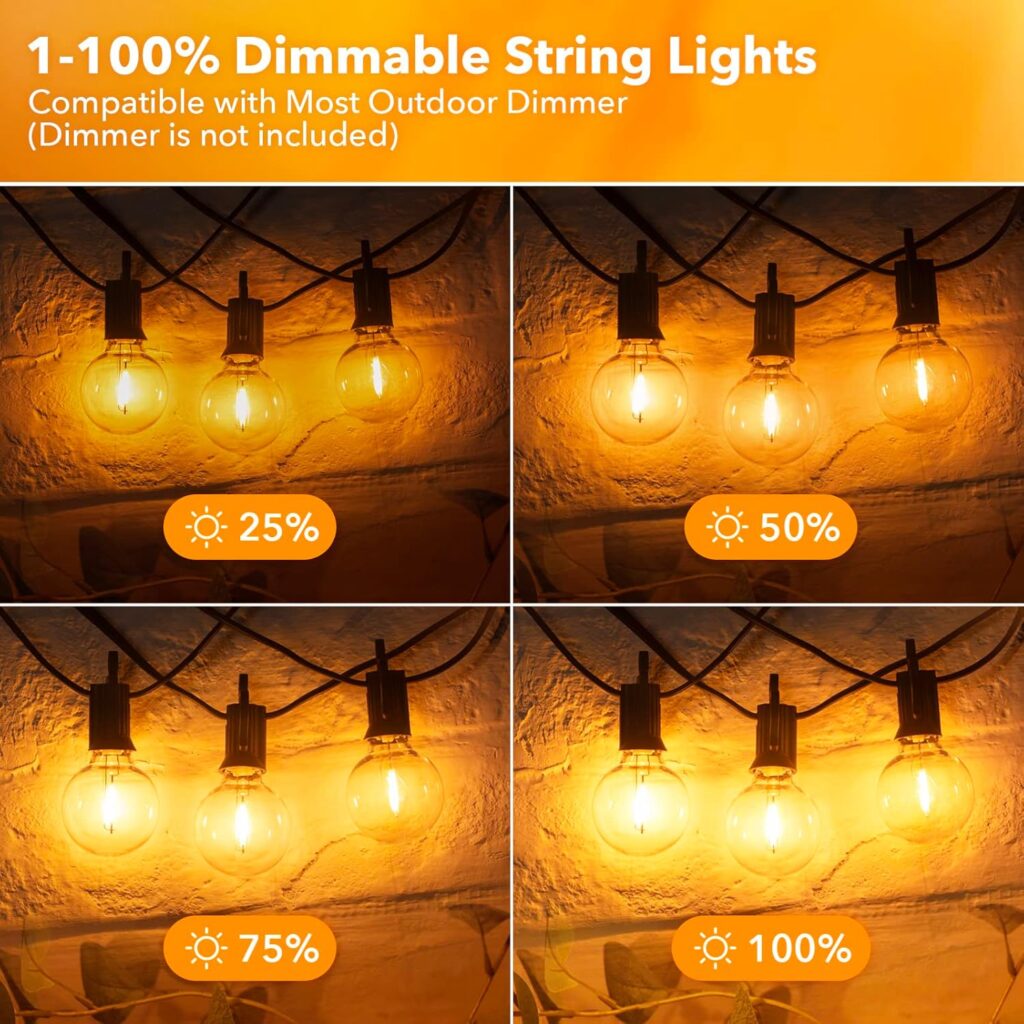 Connectable Patio Lights For Beautiful Outdoor Decor 3
