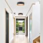 Contemporary LED Ceiling Fixture Sleek Look 5