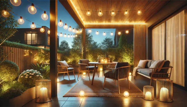 Transforming My Patio With LED Outdoor String Lights