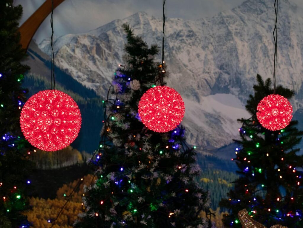 LED Light Sphere Perfect for Stunning Outdoor Ambiance for outdoor
