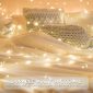 LED Outdoor String Lights Warm White Fairy Lights with Remote durable