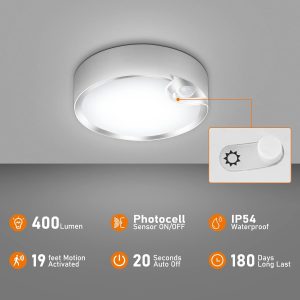 Motion Sensor Ceiling Light Battery Operated for Indoor Light details