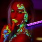 Portable Black Light Bar Setup 1