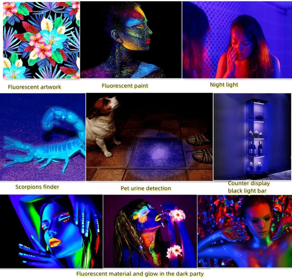 Portable Black Light Bar Setup 4