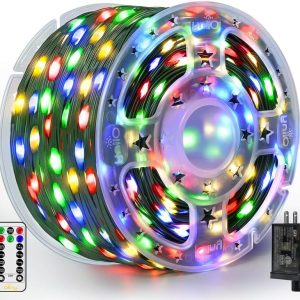 Remote Control LED Lights for Christmas Decorations