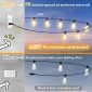 Shatterproof String Vintage Edison Bulbs for Outdoor Decor 2