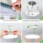 Super Thin LED Flush Mount Ceiling Light white 10pack installation