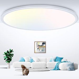 Super Thin LED Flush Mount Ceiling Light white