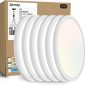 Super Thin LED Flush Mount Ceiling Light white 6pack