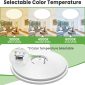 Super Thin LED Flush Mount Ceiling Light white mode